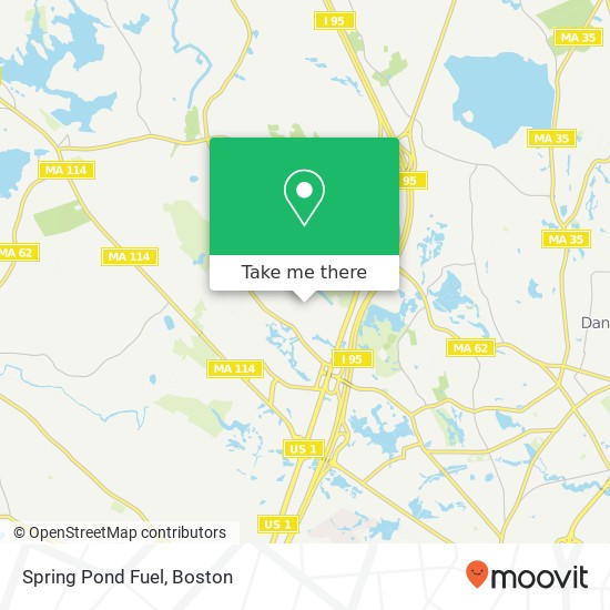 Mapa de Spring Pond Fuel