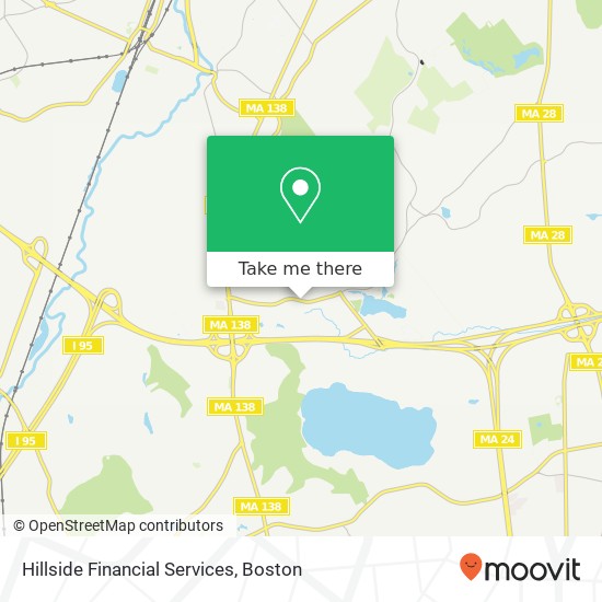 Hillside Financial Services map