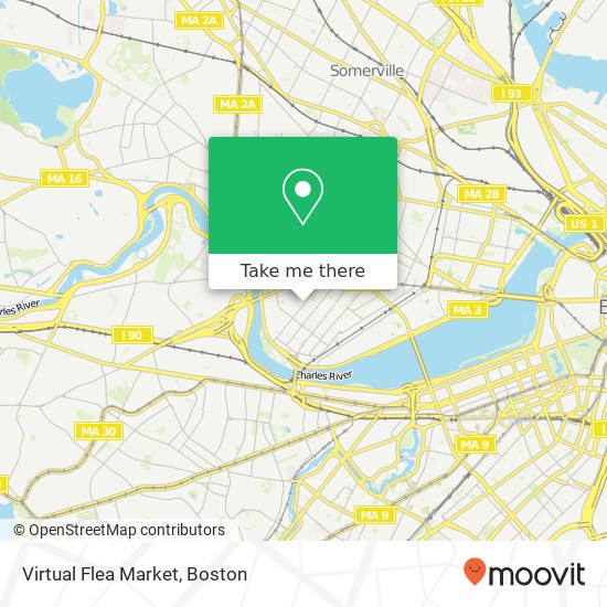 Mapa de Virtual Flea Market