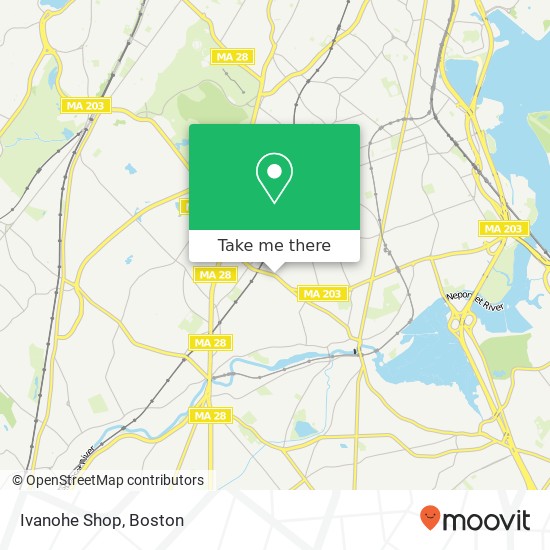 Ivanohe Shop map