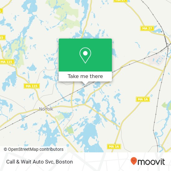 Mapa de Call & Wait Auto Svc