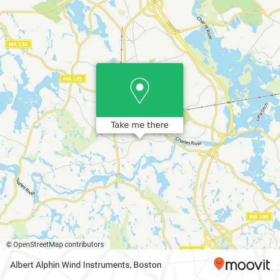 Albert Alphin Wind Instruments map