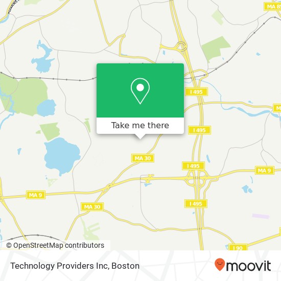 Technology Providers Inc map