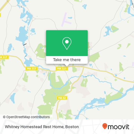 Mapa de Whitney Homestead Rest Home