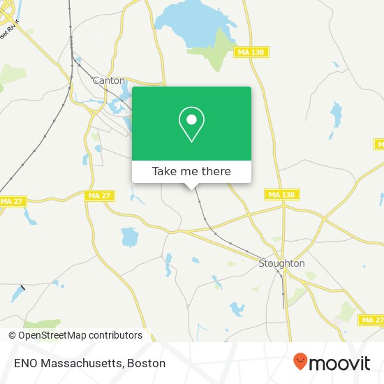 Mapa de ENO Massachusetts