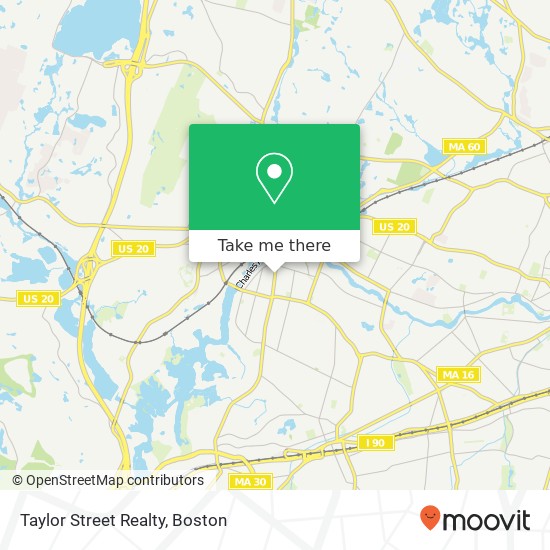 Mapa de Taylor Street Realty