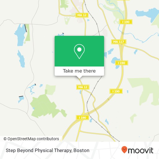 Mapa de Step Beyond Physical Therapy