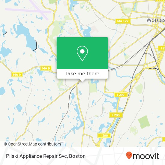 Pilski Appliance Repair Svc map