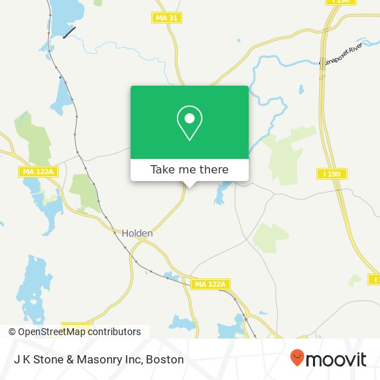 J K Stone & Masonry Inc map