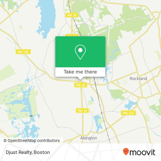 Djust Realty map