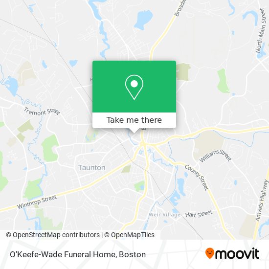 Mapa de O'Keefe-Wade Funeral Home