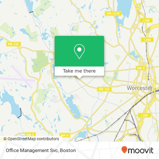 Office Management Svc map