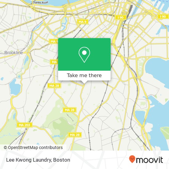 Mapa de Lee Kwong Laundry