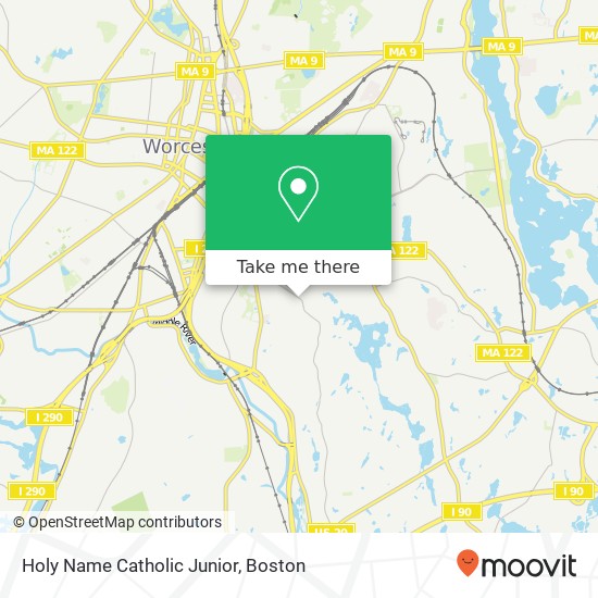 Mapa de Holy Name Catholic Junior