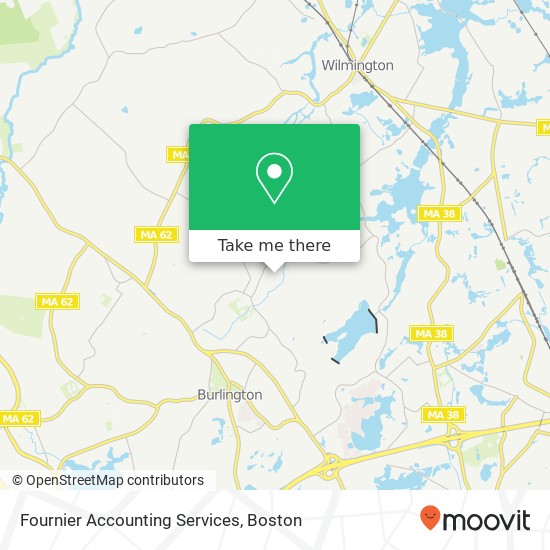 Mapa de Fournier Accounting Services