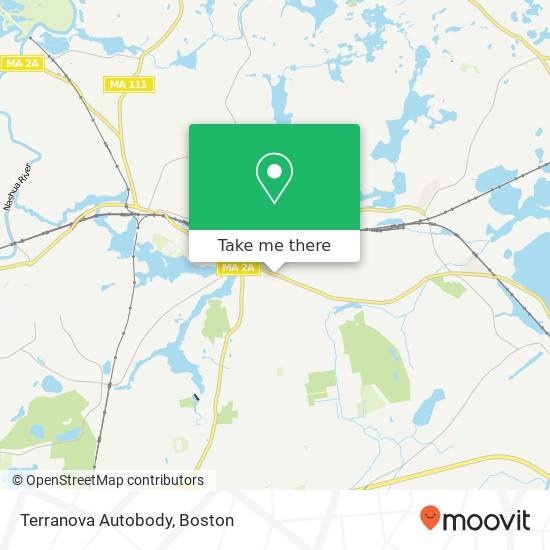 Mapa de Terranova Autobody