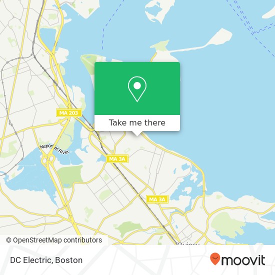 DC Electric map