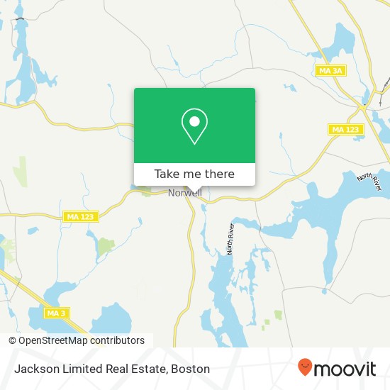 Jackson Limited Real Estate map