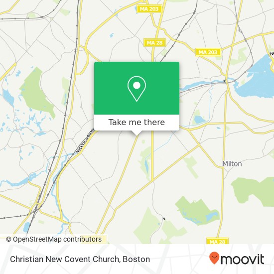 Christian New Covent Church map