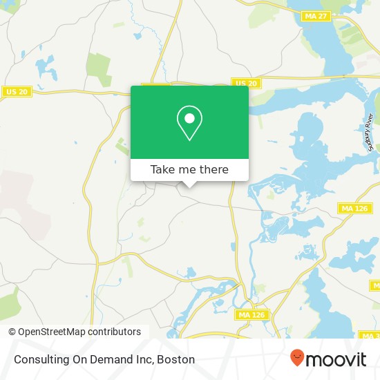 Consulting On Demand Inc map