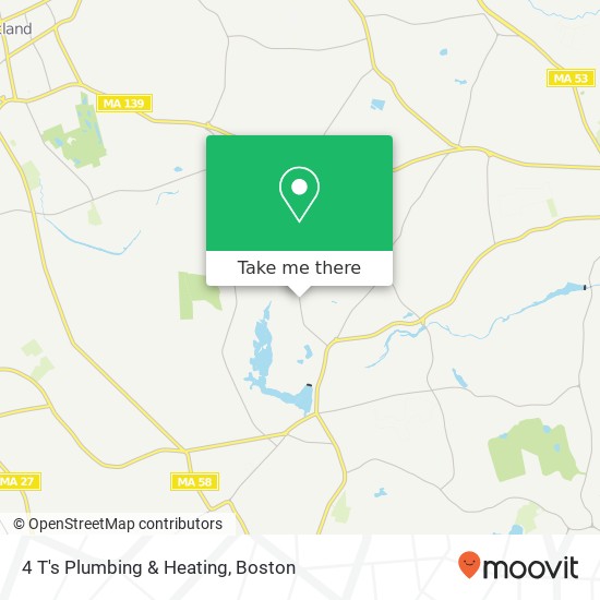 Mapa de 4 T's Plumbing & Heating