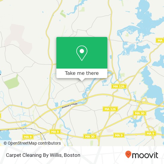 Mapa de Carpet Cleaning By Willis