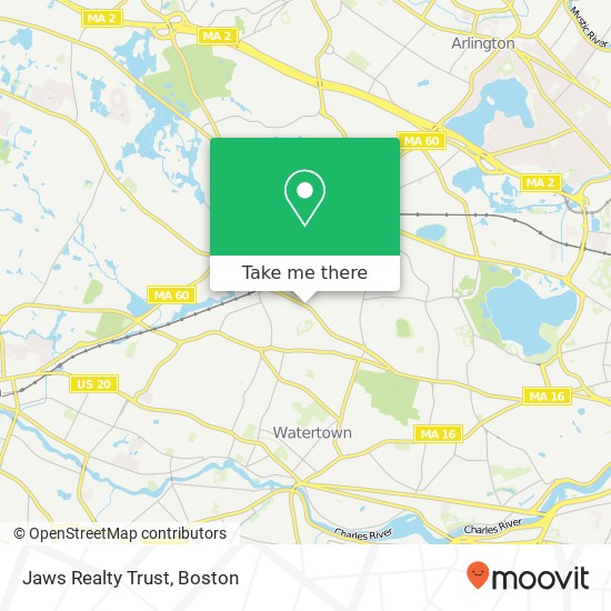 Mapa de Jaws Realty Trust