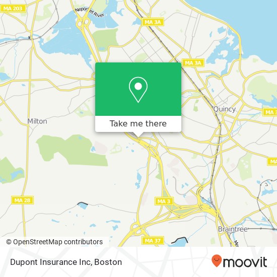 Mapa de Dupont Insurance Inc