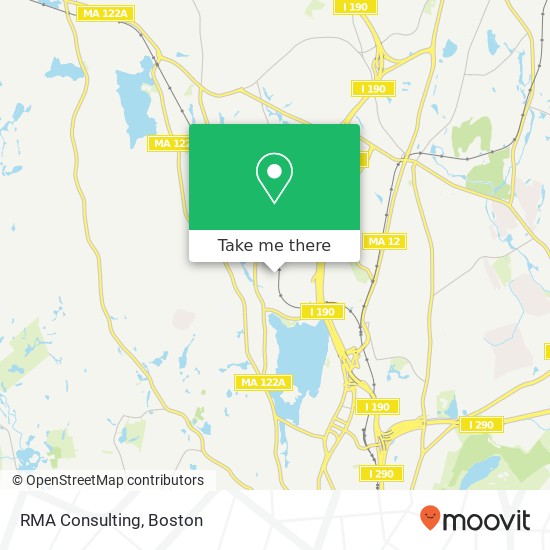 RMA Consulting map