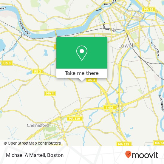 Mapa de Michael A Martell