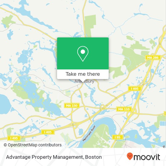 Mapa de Advantage Property Management