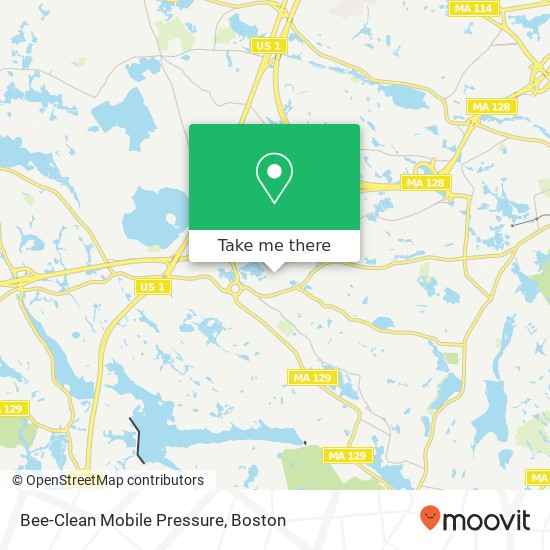 Mapa de Bee-Clean Mobile Pressure
