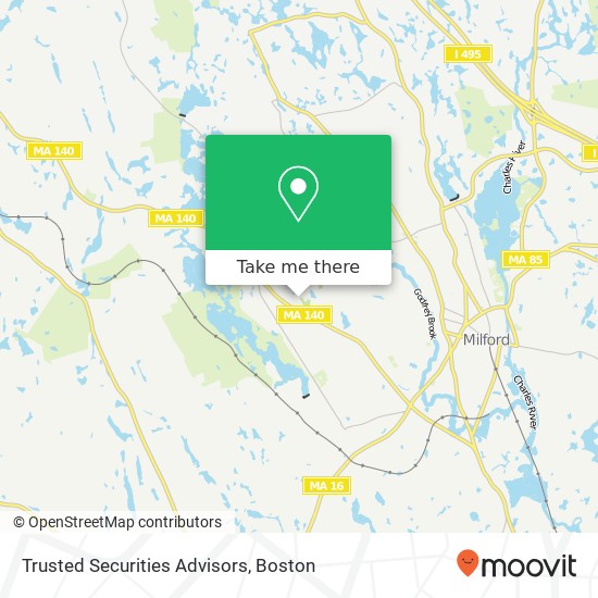 Mapa de Trusted Securities Advisors