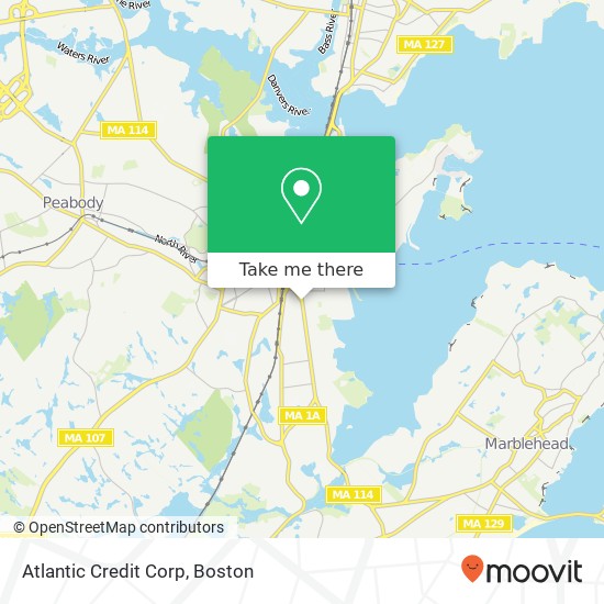 Mapa de Atlantic Credit Corp