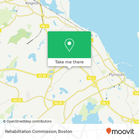 Rehabilitation Commission map