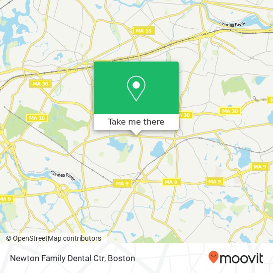 Newton Family Dental Ctr map