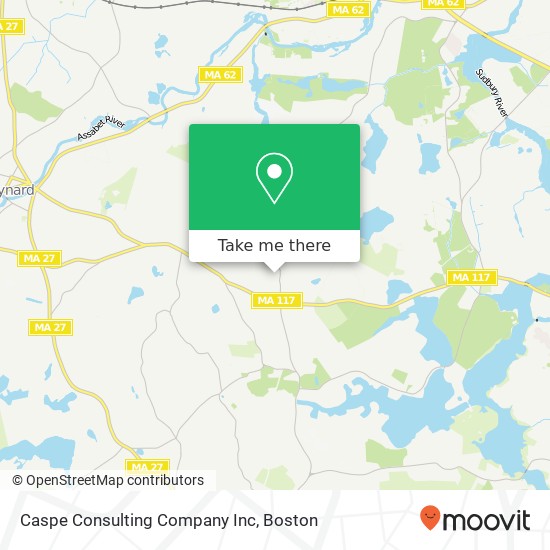 Caspe Consulting Company Inc map