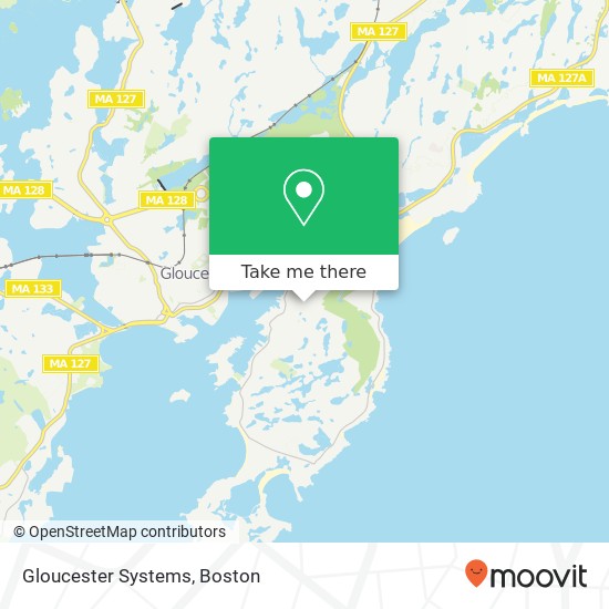 Gloucester Systems map