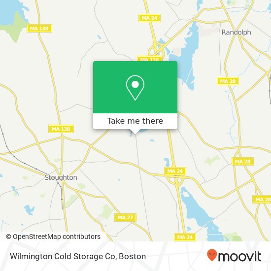 Mapa de Wilmington Cold Storage Co