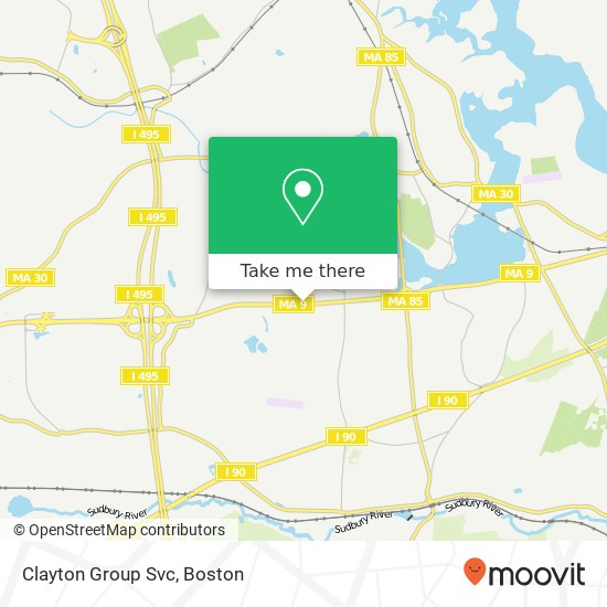 Clayton Group Svc map