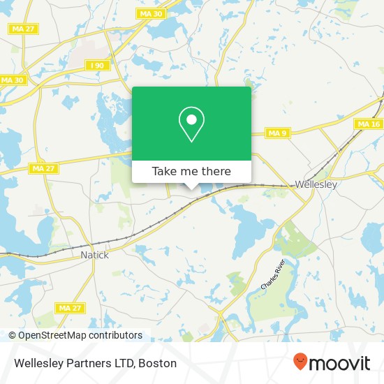 Mapa de Wellesley Partners LTD