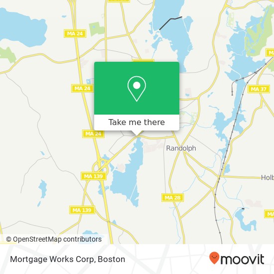 Mapa de Mortgage Works Corp