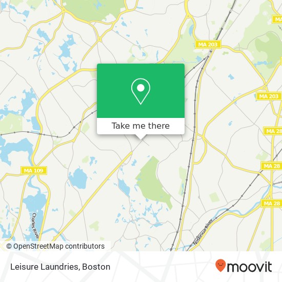 Leisure Laundries map