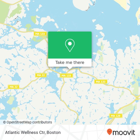 Atlantic Wellness Ctr map