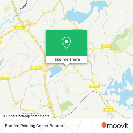 Bomfim Painting Co Inc map