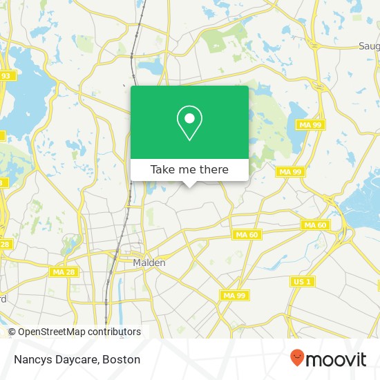 Mapa de Nancys Daycare
