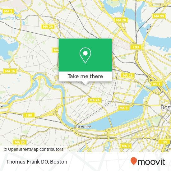 Mapa de Thomas Frank DO