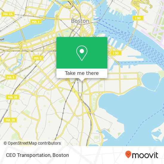 CEO Transportation map