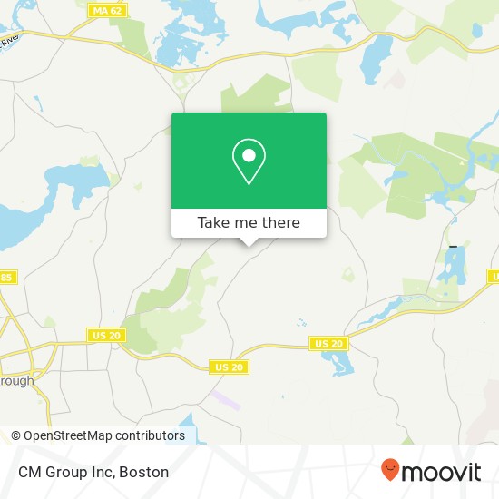 CM Group Inc map