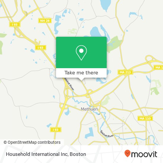 Mapa de Household International Inc